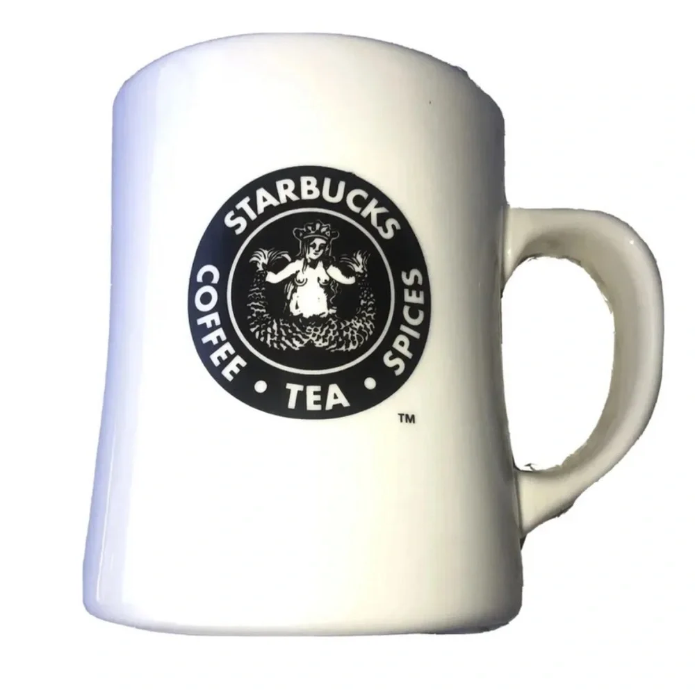 Starbucks Barista Coffee Tea Spices 2002 Mug‎ First Store Pike Place Nude Siren